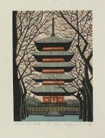 Tower at Ikegami-Honmonji by Rey Morimura