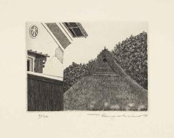 Thatched Roof and Storehouse by Ryohei Tanaka