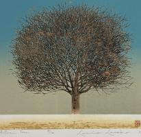 Autumn Tree by Kunio Kaneko